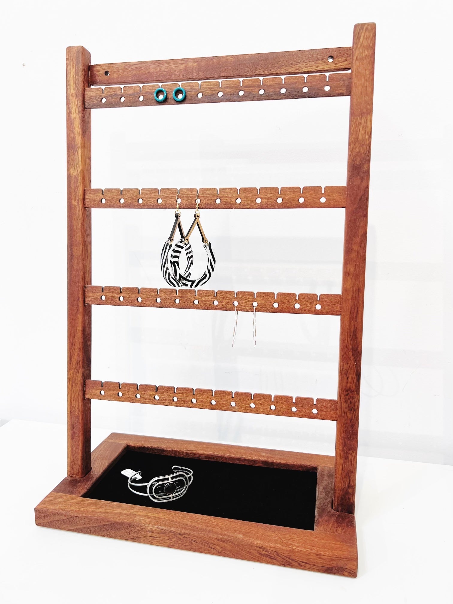 Earring Display Stands For Selling , Earring Rack Display Holder Stand,  Jewelry Display For Selling Earring Cards, Bracelets, Hair Accessories,  Rings, | Fruugo MY